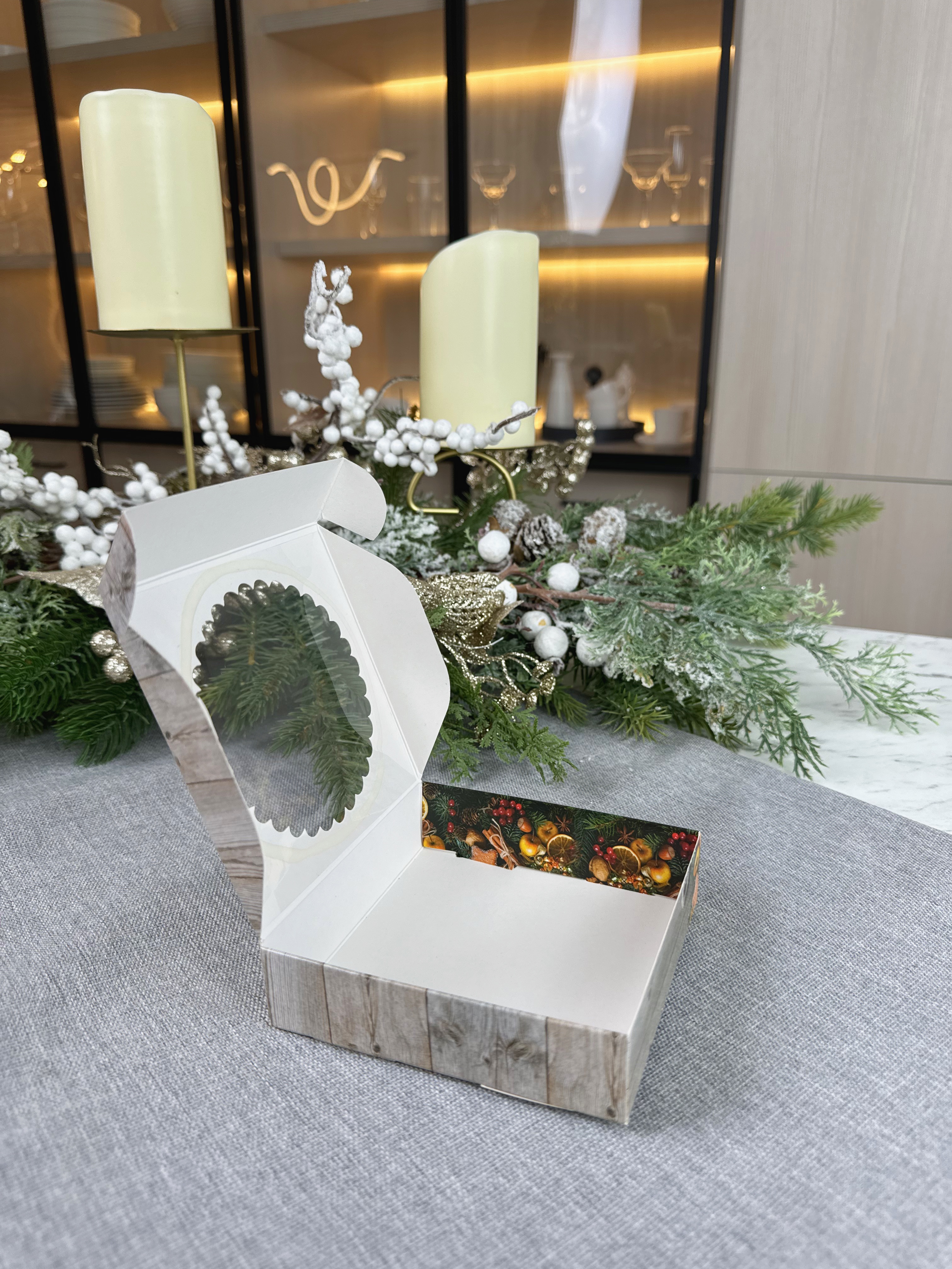 Упаковка под печенье/пряник/мармелад/пончик "Новогодний аромат" — изображение 7